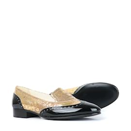 Chanel-CHANEL Ballerine T.Unione Europea 39 Leather-Nero