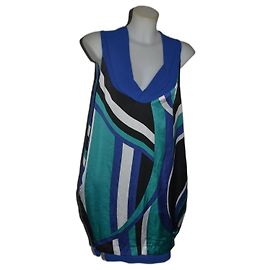 Vestido midi Krizia multicolor Multicor