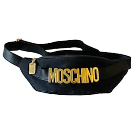 Moschino-Banana bag-Black,Golden