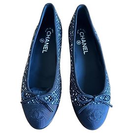 Chanel Tweed ballet flats Other