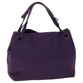 Autre Marque-BOTTEGA VENETA INTRECCIATO Garda Bag Sac à bandoulière Cuir Violet Auth 48257-Violet
