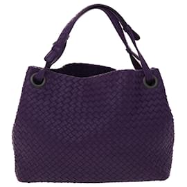 Autre Marque-BOTTEGA VENETA INTRECCIATO Garda Bag Sac à bandoulière Cuir Violet Auth 48257-Violet
