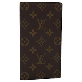 Louis Vuitton-LOUIS VUITTON Monogram Porte Cartes Credit En Billfold Wallet M60825 LV yk7461-Monogram