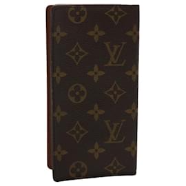 Louis Vuitton-LOUIS VUITTON Monogram Porte Cartes Credit En Billfold Wallet M60825 LV yk7461-Monogram