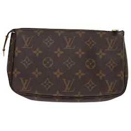 Louis Vuitton-LOUIS VUITTON Monogramm Pochette Accessoires Tasche M.51980 LV Auth 47856-Monogramm