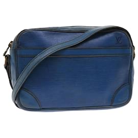 Louis Vuitton-LOUIS VUITTON Epi Trocadero 23 Bolsa de ombro azul M52305 Autenticação de LV 46627-Azul
