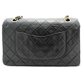 Chanel-Chanel lined Flap-Black