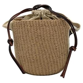 Chloé-***Chloe  basket small bag-Beige