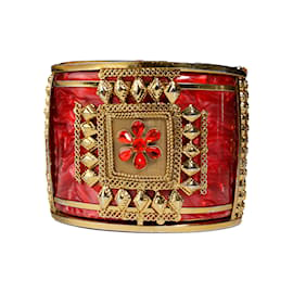 Autre Marque-Collection Privée Rigid Bracelet-Red