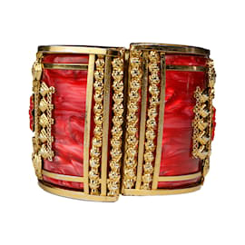 Autre Marque-Bracelet Rigide Collection Privée-Rouge