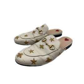 GUCCI  Mules & clogs T.EU 38 leather White