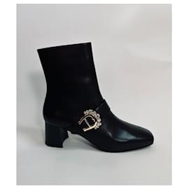 Aigner-Ankle Boots-Black