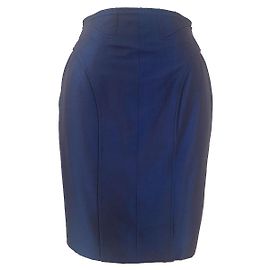 Thierry Mugler Blue Skirt Blue