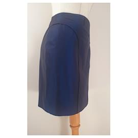 Thierry Mugler-Skirts-Blue