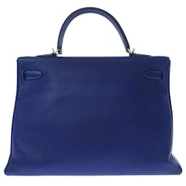 Hermès-hermes kelly 35-Navy blue