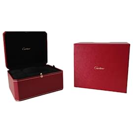 Cartier-Cartier Uhren- und Schmuckschatulle CRCO000497 - Neu-Rot
