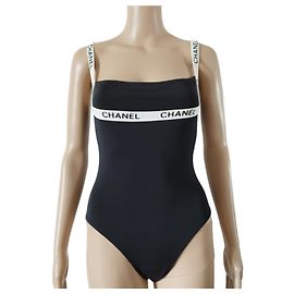 Kultiger Chanel-Badeanzug 1995 Schwarz
