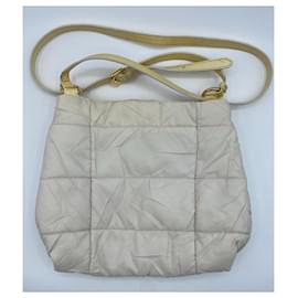 Prada-shoulder bag-Eggshell