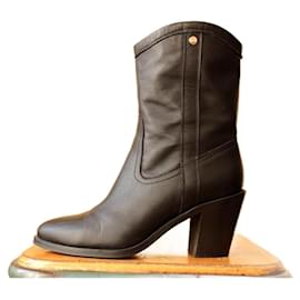 Claudie Pierlot-Claudie Pierlot cowboy-style ankle boots-Black