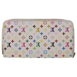 LOUIS VUITTON LOUIS VUITTON Round purse M60241 Monogram Multicolore canvas  White Used Women LV M60241