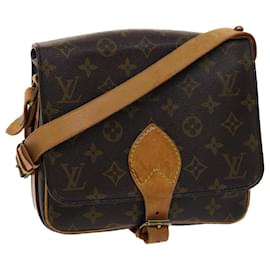 Louis Vuitton-LOUIS VUITTON Monogram Cartouchiere MM Shoulder Bag M51253 LV Auth rd5535-Monogram