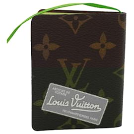 Louis Vuitton-LOUIS VUITTON Monogram Mini Carnejour Note Cover LV Auth 48675-Monogram