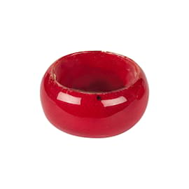 Autre Marque-Conjunto de pulseira de plexiglass de coleção particular-Vermelho