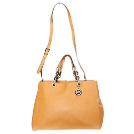 Michael Kors, Bolsa tote de couro marrom Marrom