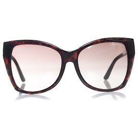Tom Ford, Gafas de sol Carli oversize marrones Castaño