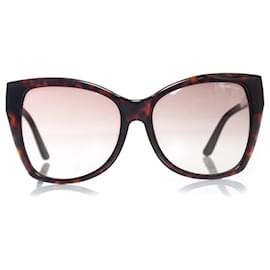 Tom Ford-Tom Ford, Brown oversized Carli sunglasses-Brown