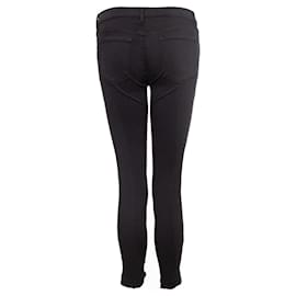 J Brand-J Marke, Graue, zerrissene, kurze Stretchjeans-Grau