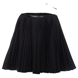 Autre Marque-Ohne Titel, black pleated skirt-Black