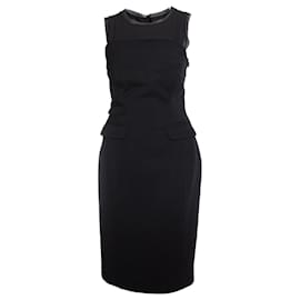 Dsquared2, Schwarzes Bleistiftkleid Schwarz