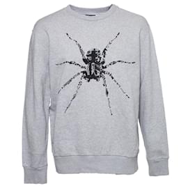 LANVIN, Pull ras du cou gris avec araignée Gris