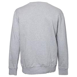 Lanvin-LANVIN, Grey crewneck sweater with spider-Grey