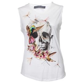Alexander McQueen, Top sem mangas com caveira Branco