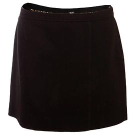 DOLCE & GABBANA, Falda negra. Negro