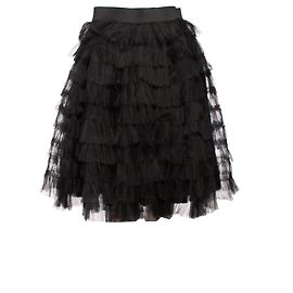 Red Valentino Valentino rosso, Gonna in tulle nero. Nero