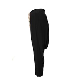 Rick Owens-Rick Owens, Pants with lowered crotch in size IT38/XS.-Black