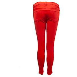 Autre Marque-Marque J pour Intermix, Jean stretch rouge-Rouge