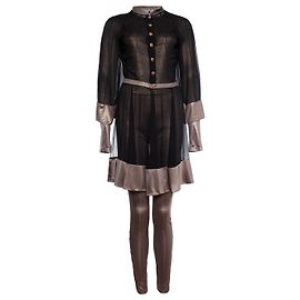Chanel, combinaison dorée Doré
