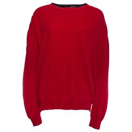 Autre Marque Haider Ackermann, pull oversize rouge Rouge