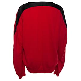 Autre Marque-Haider Ackermann, red oversized sweater-Red