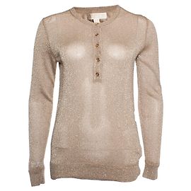 Michael Kors, Top lurex dourado Dourado