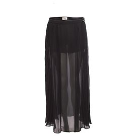 Autre Marque REPLAY, Robe semi-transparente gris foncé à traits en taille XS. Gris