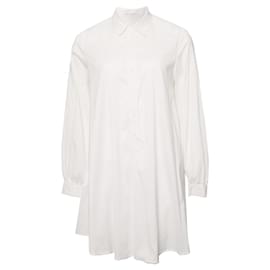Paul & Joe-Paul & Joe, robe chemise blanche en taille M.-Blanc