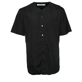 GIVENCHY, camisa preta com número 17 nas costas em tamanho 40/eu. Preto