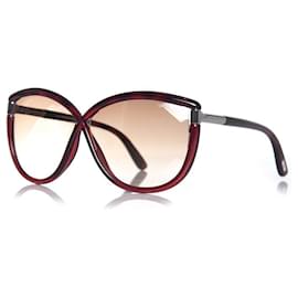 Tom Ford-Tom Ford, Lunettes de soleil Abbey rouges-Rouge