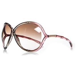Tom Ford-Tom Ford, Simone sunglasses in green and pink-Pink,Green
