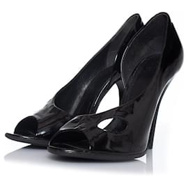 Givenchy-GIVENCHY, Patent leather D’ Orsay pump-Black